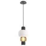 Torno Mandrel Pendant - Matte Black / Bronze