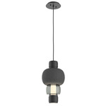 Torno Mandrel Pendant - Matte Black / Smoke
