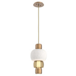 Torno Mandrel Pendant - Novel Brass / Bronze