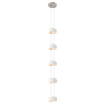 Torno Stack Pendant - Beige Silver / Chalk