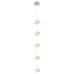 Torno Stack Pendant - Classic Silver / Chalk
