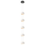 Torno Stack Pendant - Matte Black / Chalk