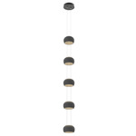 Torno Stack Pendant - Matte Black / Charcoal