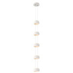 Torno Stack Pendant - Salt White / Chalk