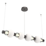 Torno Mandrel Linear Pendant - Graphite / Smoke