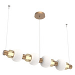 Torno Mandrel Linear Pendant - Novel Brass / Bronze