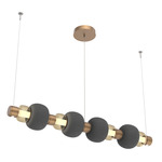 Torno Mandrel Linear Pendant - Novel Brass / Bronze