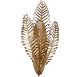 Fern Wall Light - Modern Gold
