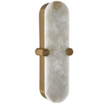 Lumba Color-Select Wall Light - Winter Brass / Alabaster