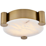 Lumba Color-Select Ceiling Light - Winter Brass / Alabaster