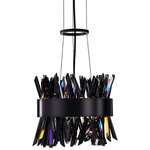Glacier Color-Select Pendant - Black Nickel / Smoked Firenze