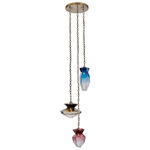 Bolsa Chandelier - Winter Brass / Multicolored
