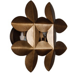 Vittoria Wall Light - Pearlized Antique Brass