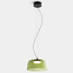 Levels Color-Select Single Pendant - Black / Green