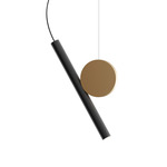 Doi Pendant - Brass / Black