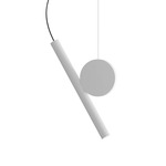 Doi Pendant - White / Ribbed White