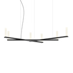Dix Bougies Linear Pendant - Black