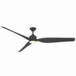 Norwynd Smart Ceiling Fan with Color-Select Light - Flat White / Flat White