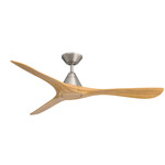 Carve Smart Ceiling Fan - Antique Nickel / Honey Oak