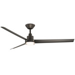 Bolo Smart Ceiling Fan with Color-Select Light - Bronze / Frosted