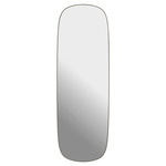 Framed Mirror - Taupe / Clear