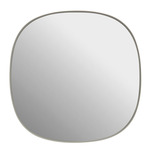 Framed Mirror - Gray / Clear