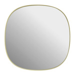 Framed Mirror - Yellow / Clear