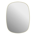 Framed Mirror - Yellow / Clear