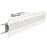DIY TruArch 1 Straight Channel Center Power Feed Connector - White