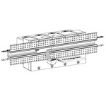 DIY TruArch Straight Channel Dual Center Feed w/Bridgebox - White