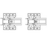 DIY TruArch Flex End Cap / Take Up Box Pair - White