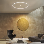 TruCirque .5A Static White/Warm Dim Plaster-In LED System - White