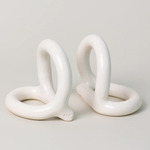 Bacchus Bookends - Cream