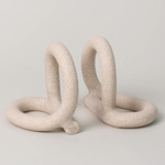 Bacchus Bookends - Sand