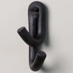 Leggy Crossed Wall Hook - Black