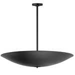 Vesta Bowl Warm Dim Pendant - Black