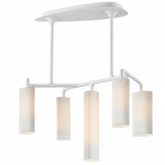 Tropo Linear Pendant - White / White