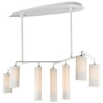 Tropo Linear Pendant - White / White