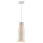 Stream Pendant - White / Bisque Matte White