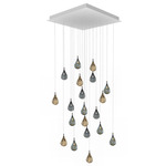 Soap Mini Multi Light Pendant - Anthracite / Silver / Gold