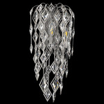 Laureline Wall Sconce - Antique Pewter / Optic Crystal