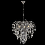 Laureline Chandelier - Antique Pewter / Optic Crystal