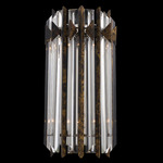 Terina Wall Sconce - Heirloom Bronze / Optic Crystal