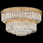 Alina Ceiling Light - French Gold / Optic Crystal