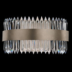 Annaberg Color-Select Wall Sconce - Antique Silver  / Clear Radiance Crystal