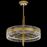 Annaberg Color-Select Pendant - Heirloom Gold / Clear Radiance Crystal