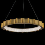 Tarte Color-Select Pendant - Aged Brass / Clear Radiance Crystal