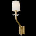 Catalena Wall Sconce - Heirloom Gold / Clear Radiance Crystal