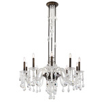 Rainier Chandelier - Heirloom Bronze / Clear Radiance Crystal