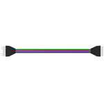 Light Channel / Lazer Strip Flexible Connector - Black